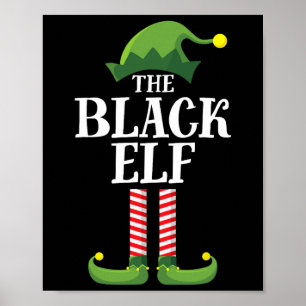 ブラックエルフのマッチングファミリーグループ クリスマスパーティー ポスター