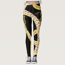 ブラックエレガントとゴールデンチェーン