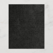 ブラックエレガントと金ゴールドグランドオープニングフライヤー チラシ (裏面)