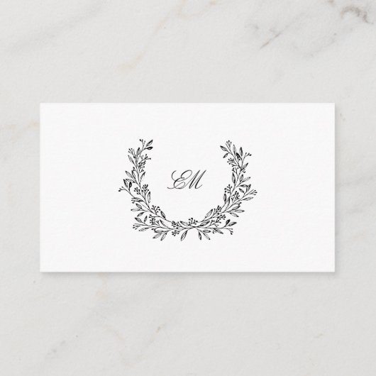 ブラックエレガントのWeb結婚サイトの詳細 エンクロージャーカード (裏面)