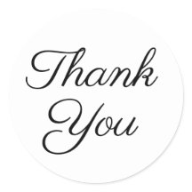 ブラックエレガントカリグラフィー感謝