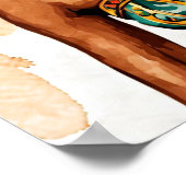 ブラックエレガントクイーンウォールアート – 強力なロイヤリティ ポスター (角)