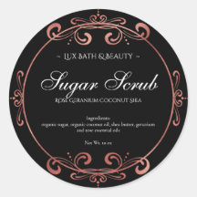 ブラックエレガントバラ金箔高級品