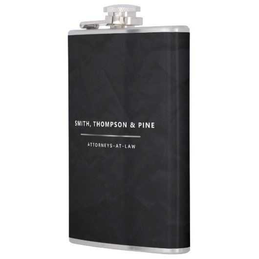 ブラックエレガントビジモダンネスプロフェッショナルカスタム フラスク (左)