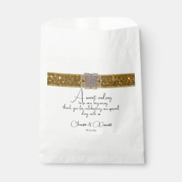 ブラックエレガント金ゴールドグリッターブルック結婚ズ フェイバーバッグ