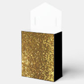 ブラックエレガント金ゴールドグリッターブルック フェイバーボックス (オープン)