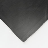 ブラックエレガント金ゴールドダイヤモンドはあなたの名前をタフティング フリースブランケット (角)