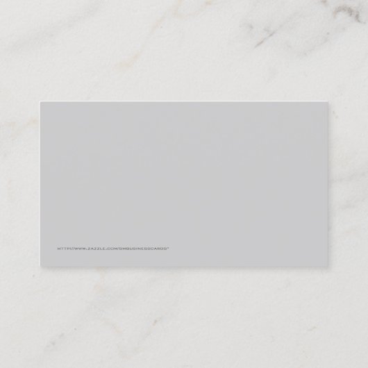 ブラックエレキギターの名刺 名刺 (裏面)