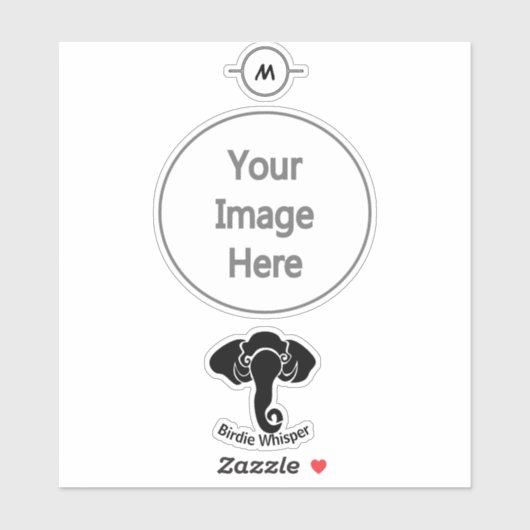 ブラックエレファントファミリーホームアドレス共和党員 シール (シート)