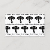 ブラックエレファントファミリーホームアドレス共和党員 名刺 (正面)