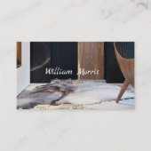 ブラックエレベータロビードアハウスインテリアブローカー 名刺 (正面)