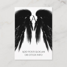 ブラックエンジェルウィングズモノグラム