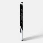 ブラックエンジェルウィングズモノグラム Case-Mate iPhoneケース (裏面 / 左)