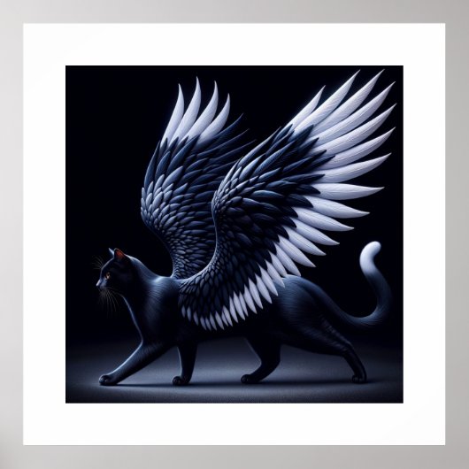 ブラックエンジェルキャットシネマティック ポスター (正面)