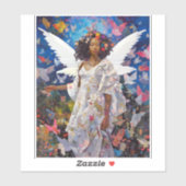 ブラックエンジェルファンタジーアート シール (シート)