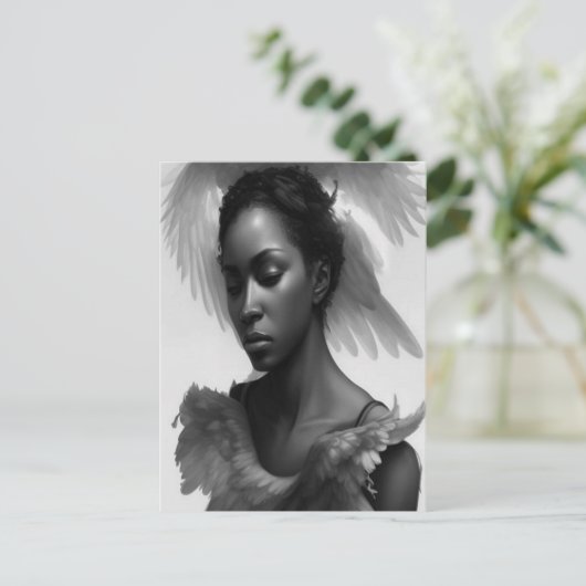 ブラックエンジェルポストカード ポストカード (スタンド正面)