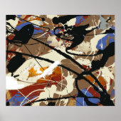 ブラックエンジェル – 表現主義ファインアートポスター –  ポスター (正面)