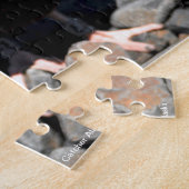 ブラックオイスターキャッチャーアラスカ ジグソーパズル (側面)