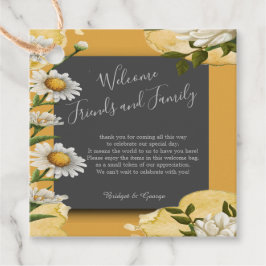 ブラックオニキスヴィンテージマーガレットフラワーエレガンス フェイバータグ