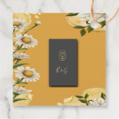 ブラックオニキスヴィンテージマーガレットフラワーエレガンス フェイバータグ (裏面)