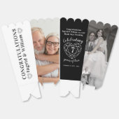 ブラックオニュックス7周年結婚の2枚の写真 フェイバーボックス (見開き)