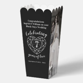 ブラックオニュックス7周年結婚の2枚の写真 フェイバーボックス