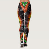 ブラックオパール絞り染め、レギンス レギンス (裏面)