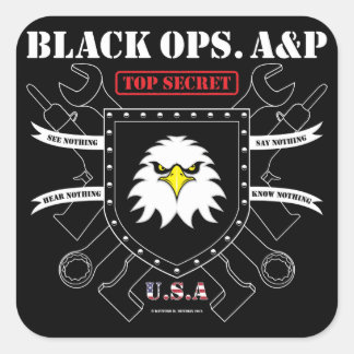 ブラックオプス。A&P スクエアシール
