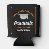 ブラックオレンジカスタム学院卒業パーティー 缶クーラー (裏面)