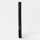 ブラックオレンジステンレスメタリック旋回パターン4 Case-Mate iPhoneケース (裏面/左)