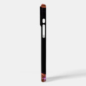 ブラックオレンジパープルハロウィーン財布&ヒール Case-Mate iPhoneケース (裏面 / 左)