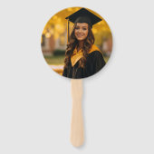 ブラックオレンジ大学院写真卒業パーティー ハンドファン (裏面)