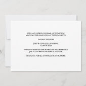 ブラックオレンジ法律学校卒業写真 案内状 (裏面)