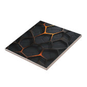 ブラックオレンジ タイル (側面)