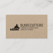 ブラックオンクラフト気にローン+モーイング名刺 名刺 (正面)