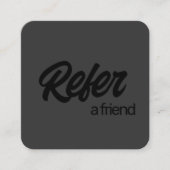 ブラックオンブラックフレンド紹介カードを参照 紹介カード (正面)