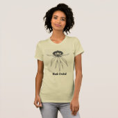 ブラックオーキッドはベリーズの国花です Tシャツ (正面フル)