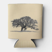 ブラックオークの木 缶クーラー (正面)