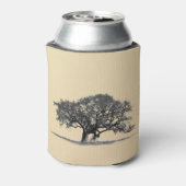 ブラックオークの木 缶クーラー (缶裏面)