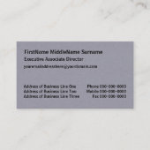 ブラックオーストラロプヘン 名刺 (正面)