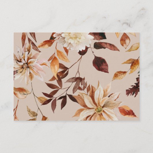 ブラックオータムの詳細 エンクロージャーカード (裏面)