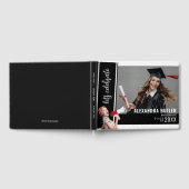 ブラックオートグラフKeepsakeクラス2023卒業 ゲストブック (全面)