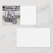 ブラックオートバイポリス第2次世界大戦 予約カード (正面/裏面)