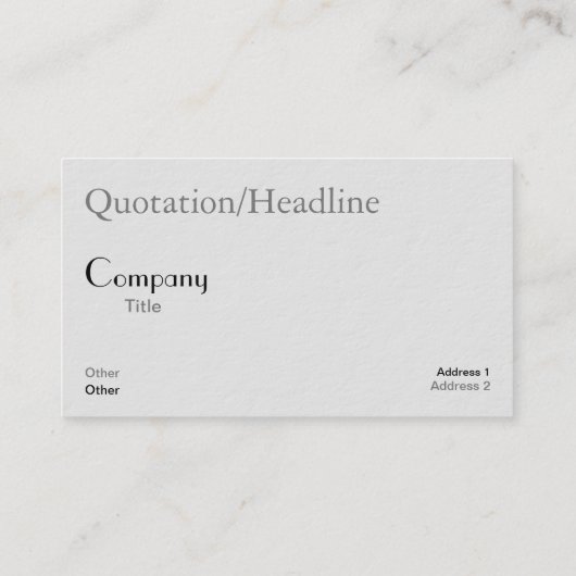 ブラックオートバイ(&H) 名刺 (裏面)