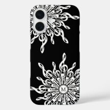 ブラックオーナメント トレブルクレフ モノグラム