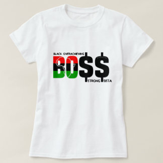 ブラックオーバーメイキングストロングシスタ Tシャツ