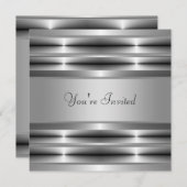 ブラックオールオケージョン パーティー 招待状 (正面/裏面)