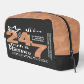 ブラックオールデイ24/7スローガングラフィック ドップキット (右コーナー)