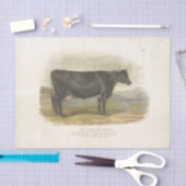 ブラックカウエフエメラデクページヴィンテージファーム 薄葉紙 (クラフト)