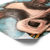 ブラックカウズプリント フォトプリント            (角)